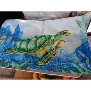 Sea Turtle Magnetic Mail Box Cover 25.5 x 21" Mailbox